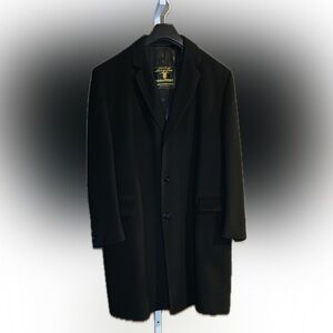 Cashmere Overcoat Vintage Hughes Hatcher Suffrin 100% Mongolian Cashmere